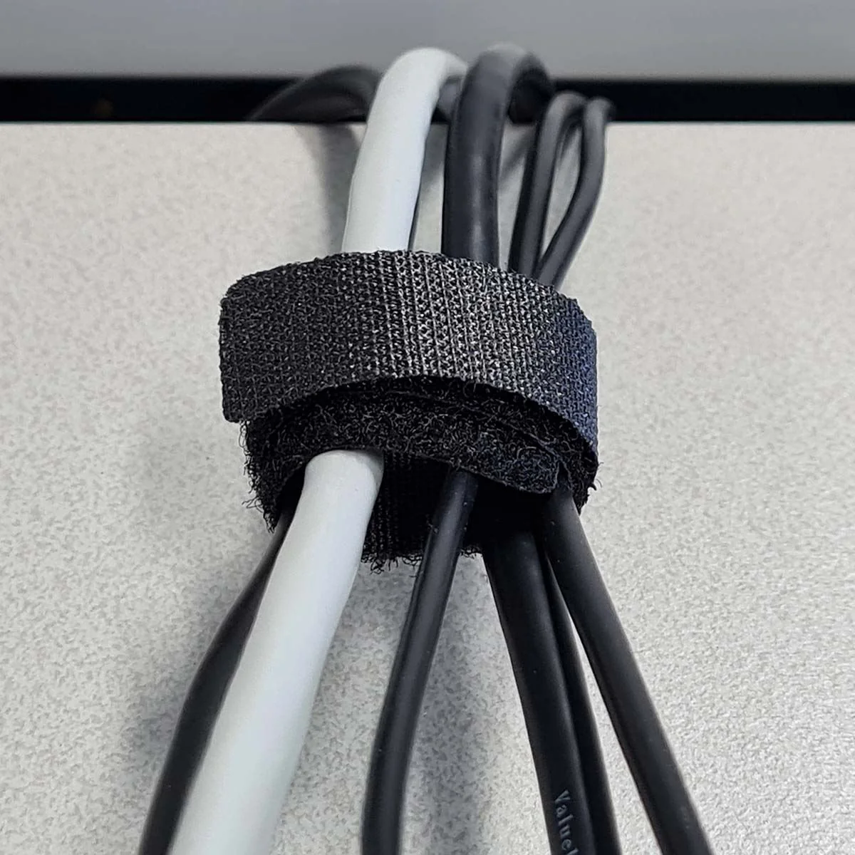 Nedis Cable Management | Hook and Loop | Locked | 6 pcs | Nylon | Black - Image 4