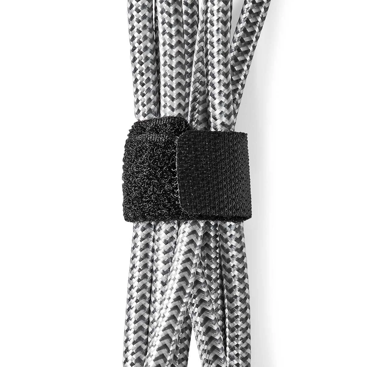 Nedis Cable Management | Hook and Loop | Locked | 6 pcs | Nylon | Black - Image 5