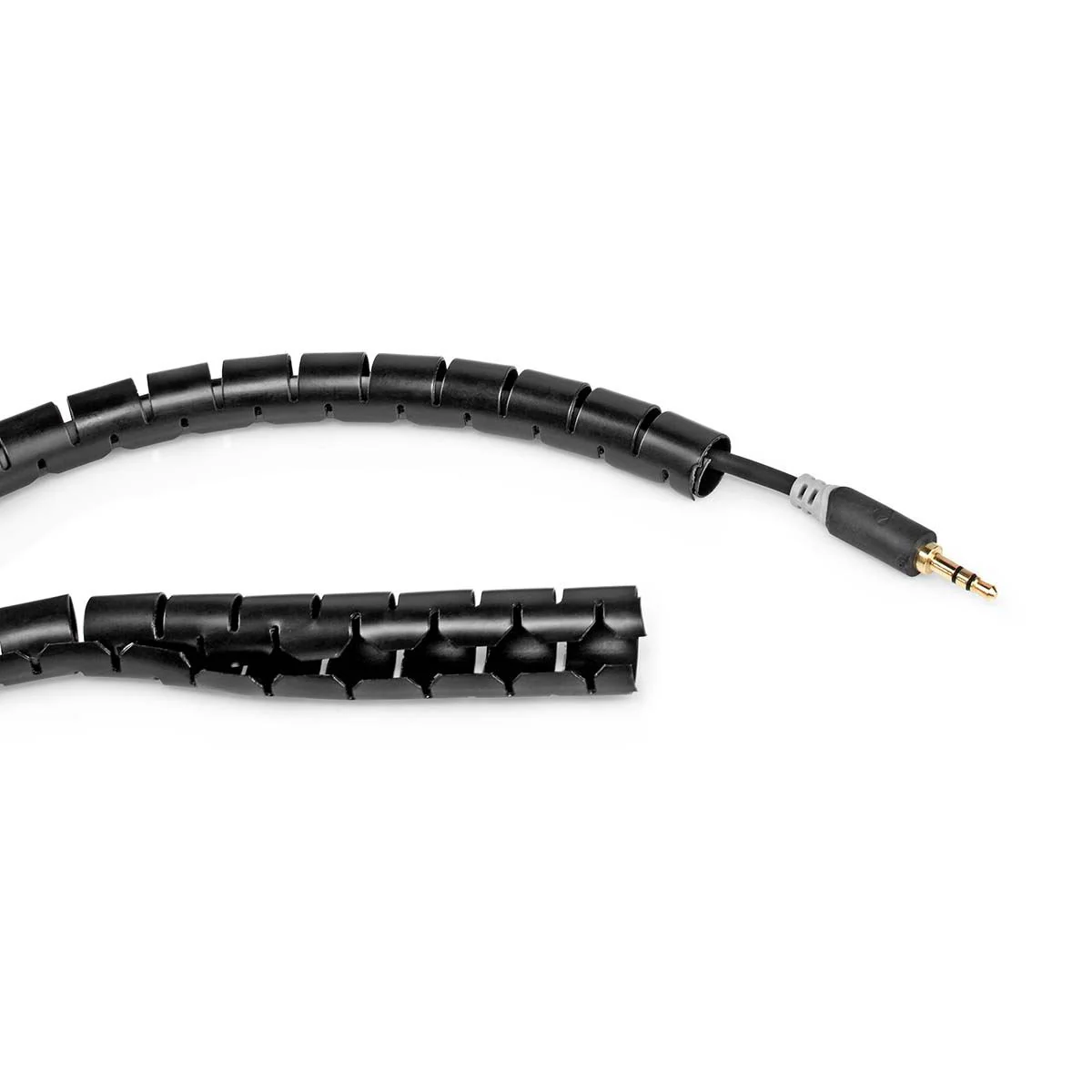 Nedis Cable Management | Spiral Sleeve | 1 pcs | Maximum cable thickness: 16 mm | PE | Black - Image 4